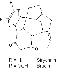 Strychnin und Brucin